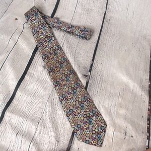 Smithsonian Multi-Colored Tie Excellent Condition